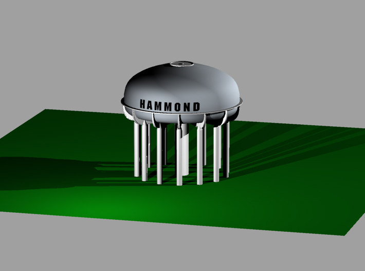 Hammond Water Tower 3d printed