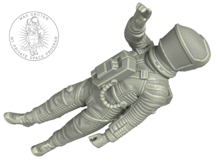 SF Astronaut Lunar Study / Pos. 3 / 1:24 / 1:16 3d printed