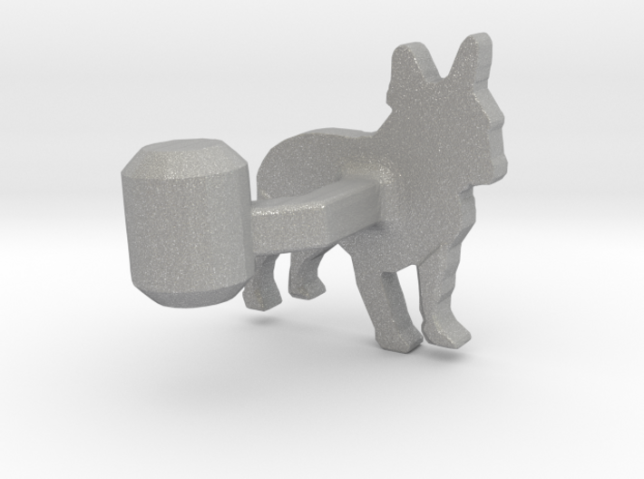 French Bulldog Cufflink 3d printed