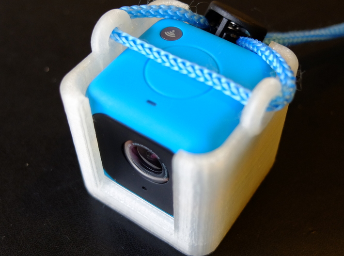 Polaroid Cube Plus Carrying Cradle Lens Protected 3d printed Cube+ lens forward shooting video