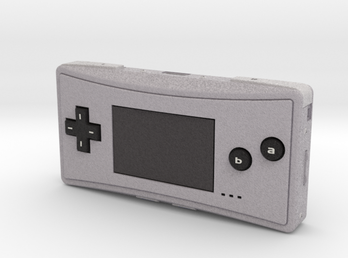 1:6 Nintendo Game Boy Micro (Silver) 3d printed