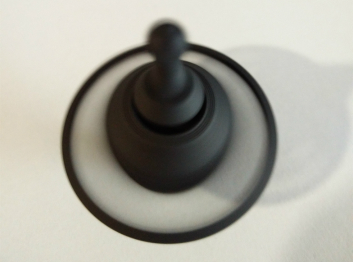 ALIEN Spinning Top 3d printed Spinning like Saturn!