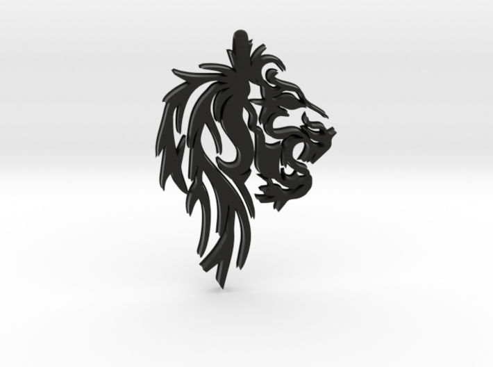 Leo Lion Zodiac Astrology Pendant 3d printed