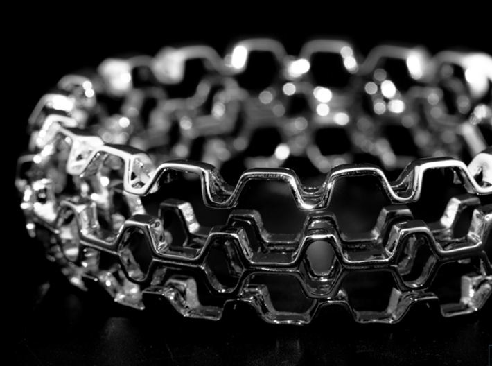 HQ Bracelet, Medium Size, d=65mm. Strong, Bold, Un 3d printed 
