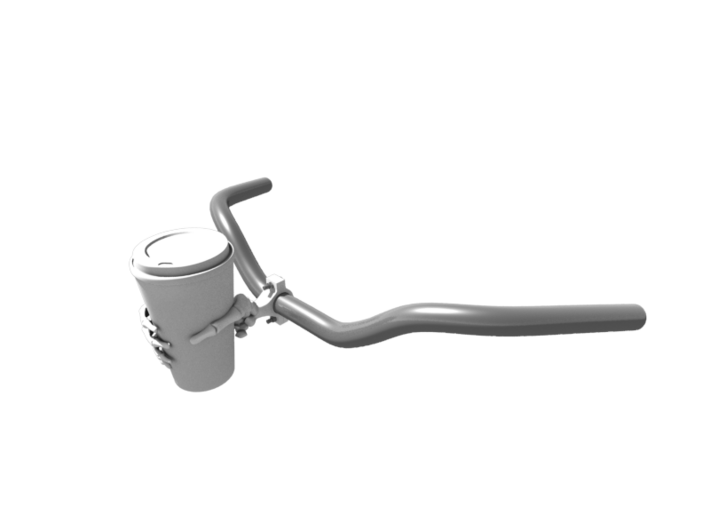 Bicycle Coffee Cup Holder 3d printed 