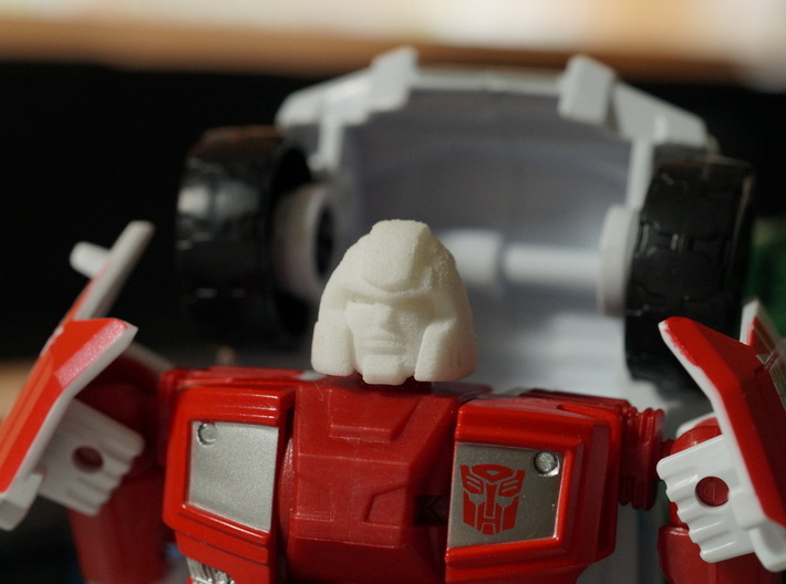 Little Heracles' Head for Combiner Wars Trucks 3d printed 