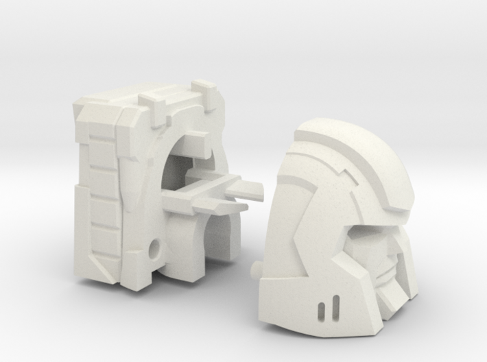 Little Heracles' Head for Combiner Wars Jeeps 3d printed