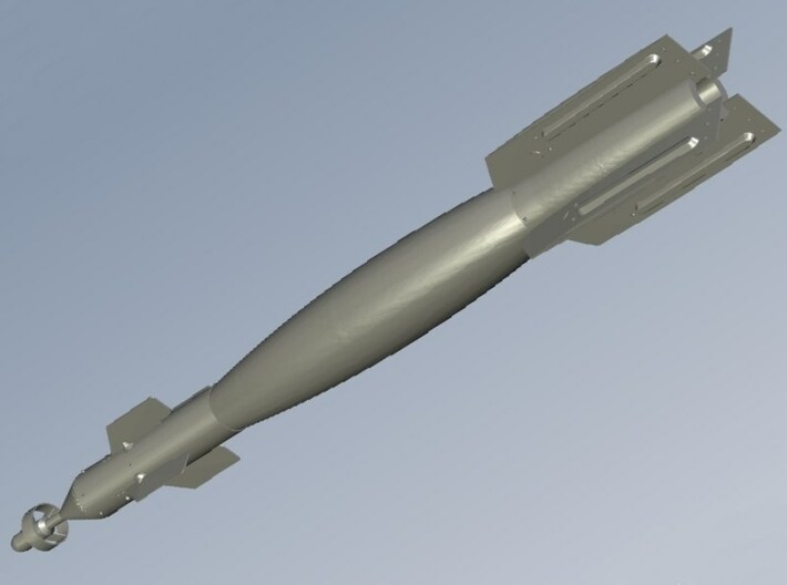 1/24 scale Raytheon GBU-12 Paveway II bombs x 4 3d printed 