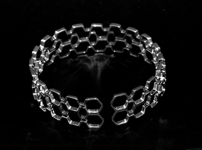 Honeyfull S Bracelet, Medium Size, 65mm 3d printed