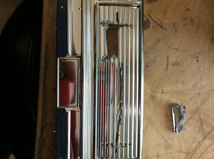 027001-00 F-150 Ranger Grill 3d printed 