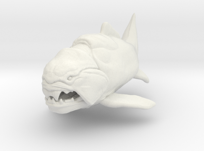 Dunkleosteus middle size(color) 3d printed