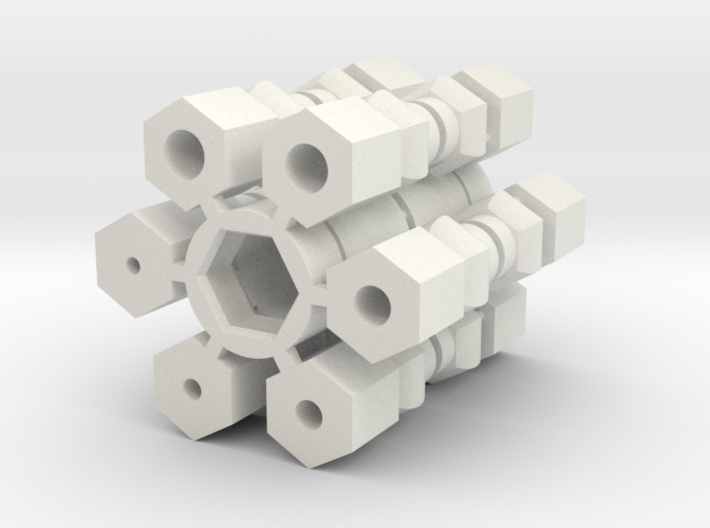 Universal Joint - Drive Shaft version 3d printed