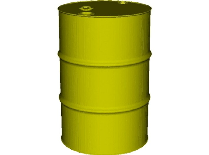 1/35 scale WWII US 55 gallons oil drum x 1 3d printed