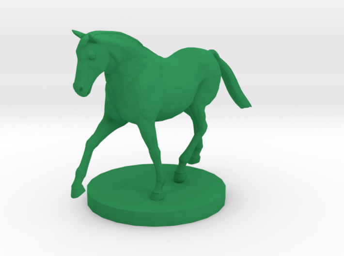 Horse on the Move 3d printed