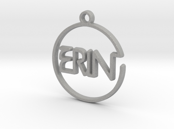 ERIN First Name Pendant 3d printed