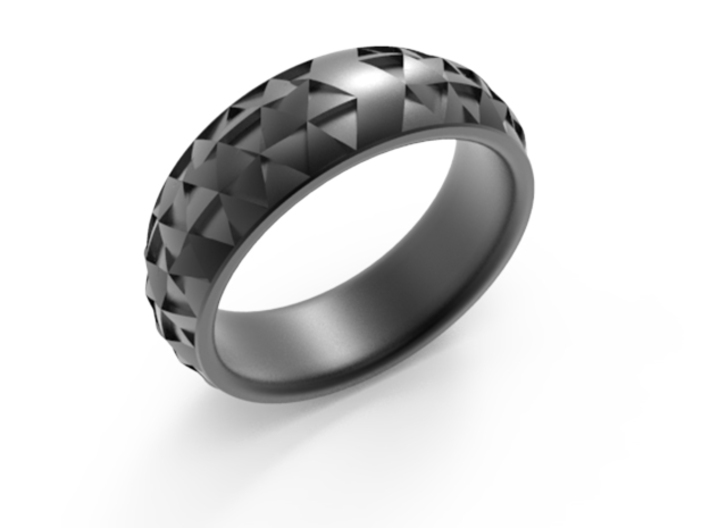 Hexmo Ring 3d printed 