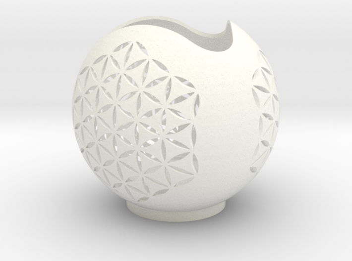 Flower Of Life Candle Holder 3d printed