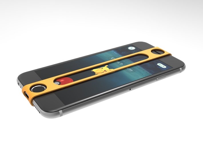 Pokemon go aimer clip case for iPhone 6/6S 3d printed 