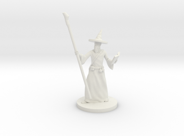 Wizard scaled to 80precent 3d printed