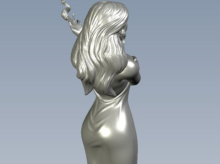 1/15 scale sexy smoking diva figure 3d printed 