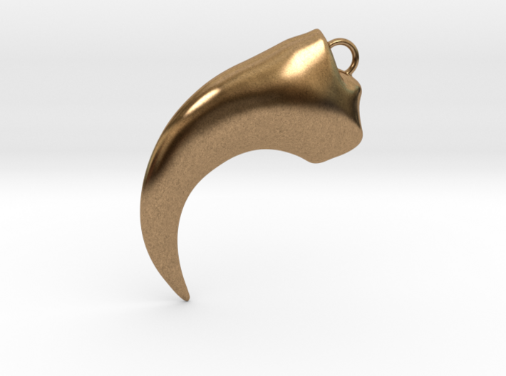 Dinosaurs talon(claw) necklace Pendant 3d printed