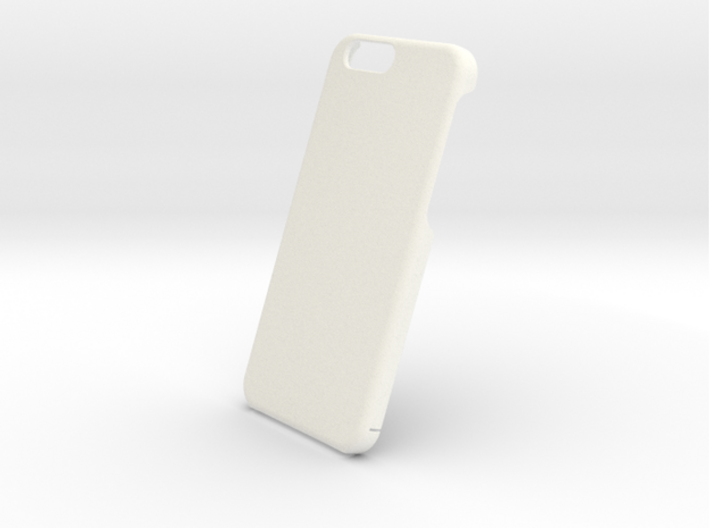 Cover for iPhone 6 (embossed logo and text) 3d printed 