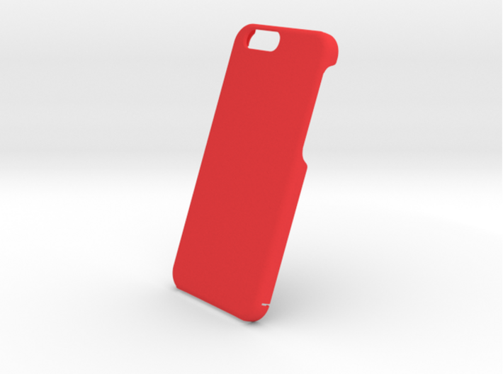 Cover for iPhone 6 (engraved logo and text) 3d printed 