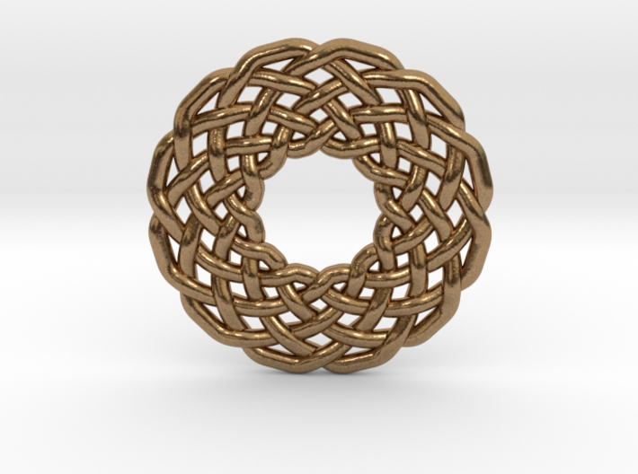 0510 Celtic Knotting - Circular Grid [12,3] 3d printed