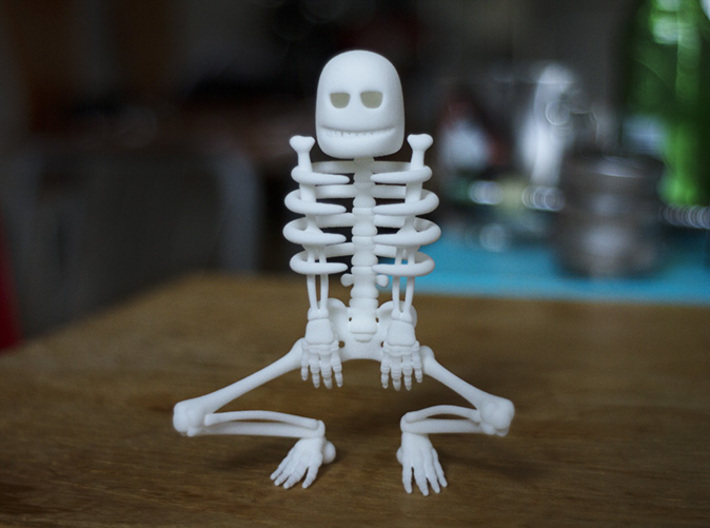 Cursed Skeleton 3d printed