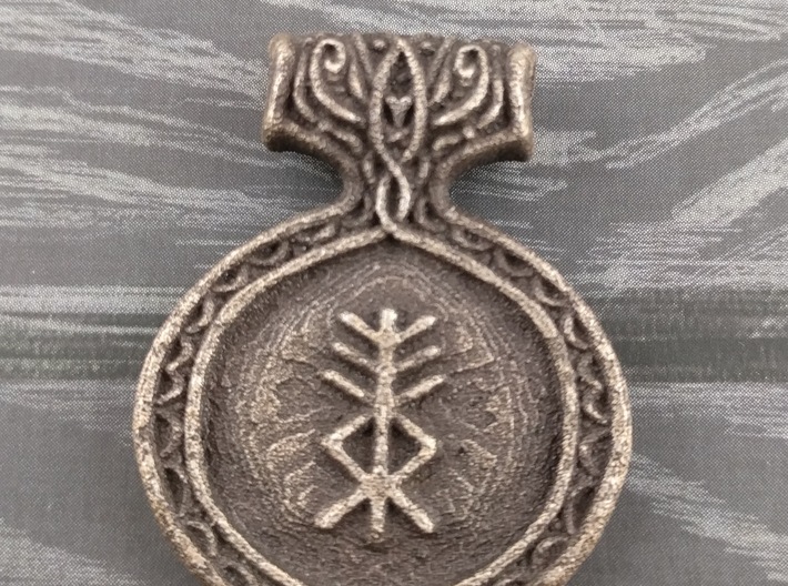 Protection Pendant 3d printed