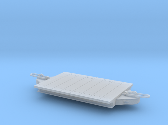 1:24 Gn15 Fowler Style Platform Wagon 3d printed 