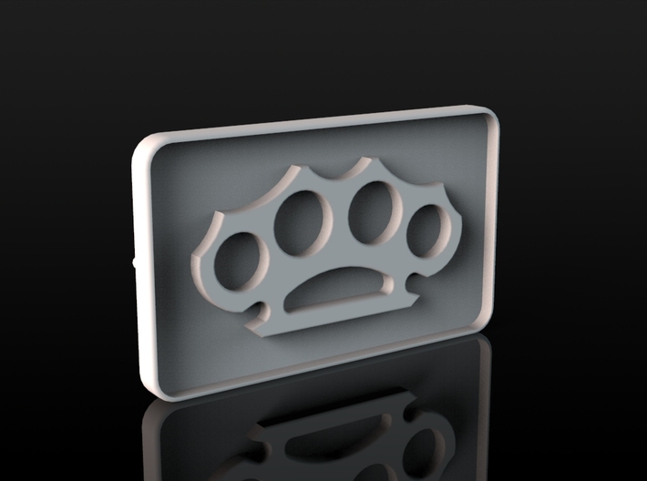 Buckle Brass Knuckles 3d printed
