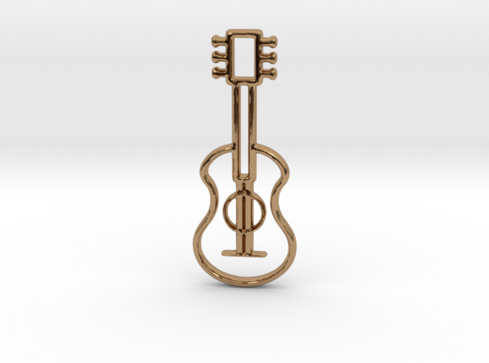 Guitar pendant 3d printed