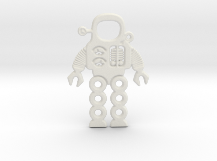 Mars Robot Pendant 3d printed