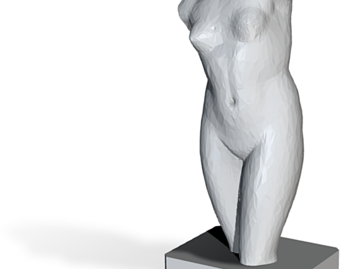 Female form statue 3d printed
