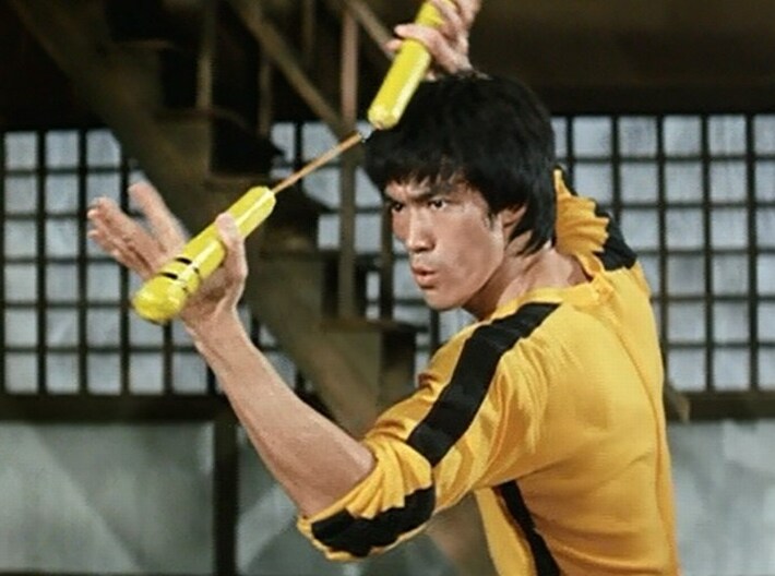 1/15 scale Bruce Lee "Game of Death" figure 3d printed 