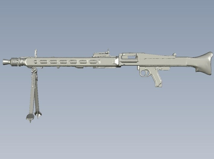 1/15 scale WWII Wehrmacht MG-42 machinegun x 1 3d printed 