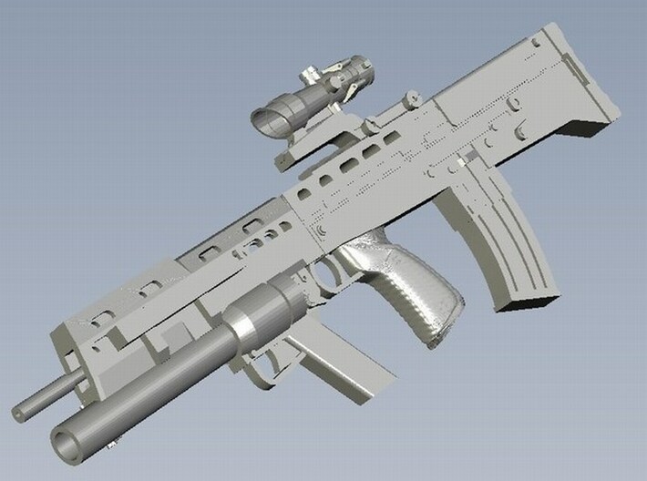 1/15 scale BAE Systems L-85A2 rifles x 3 3d printed 
