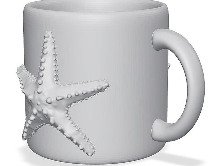 Starfish Coffee Mug 3d printed