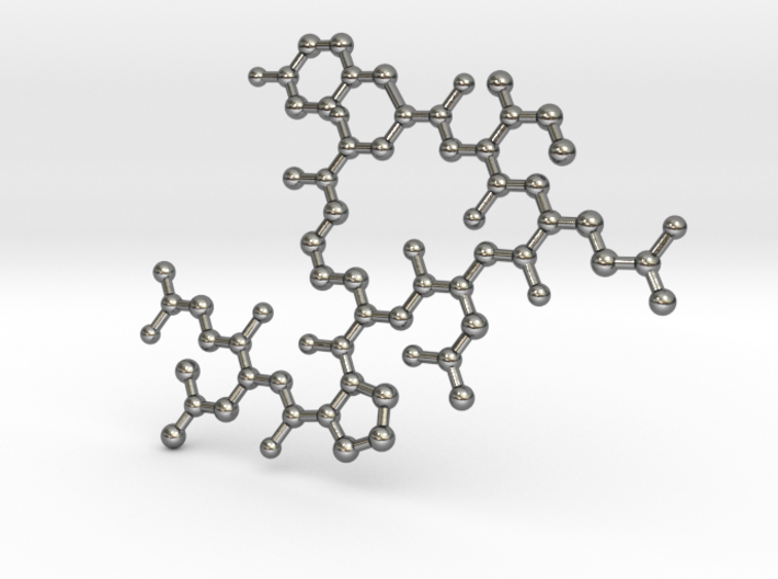 Oxytocin (2D model) 3d printed