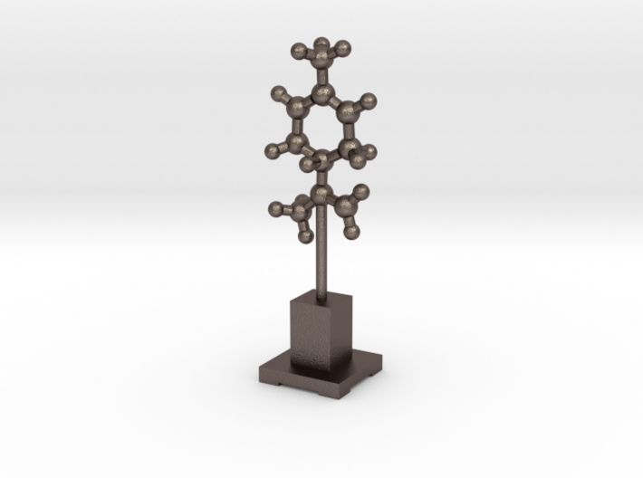 Molecule Statuette 3d printed