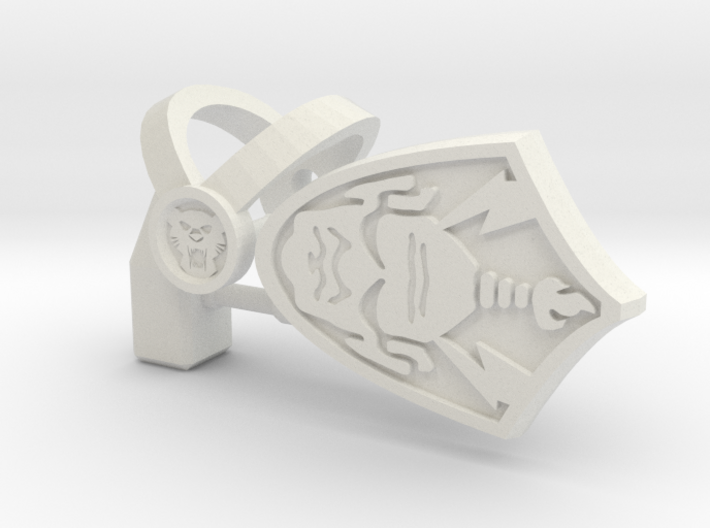 Tiger Harness, Hammer and Shield &quot;C&quot; Parts 3d printed