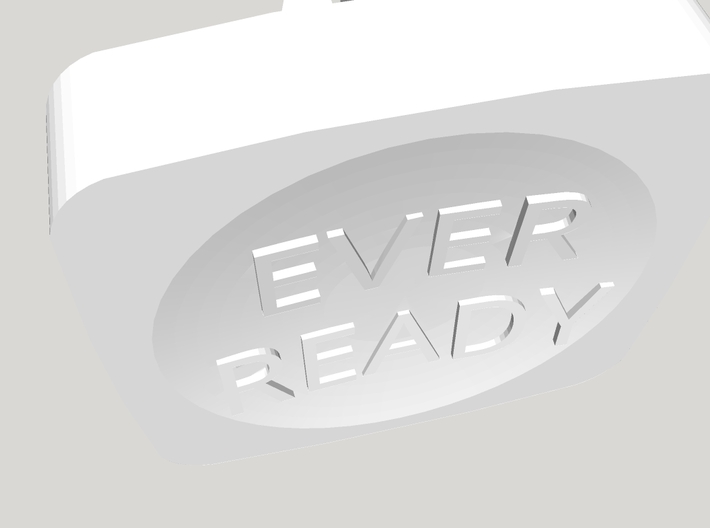 Eveready (Ever Ready) Minilight Button 3d printed 