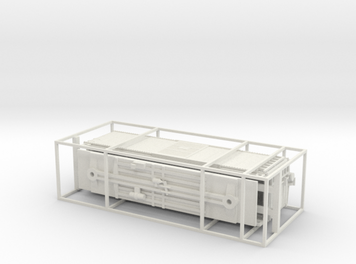 N Scale PRR X29B Boxcar Coarse Details w/ cage 3d printed