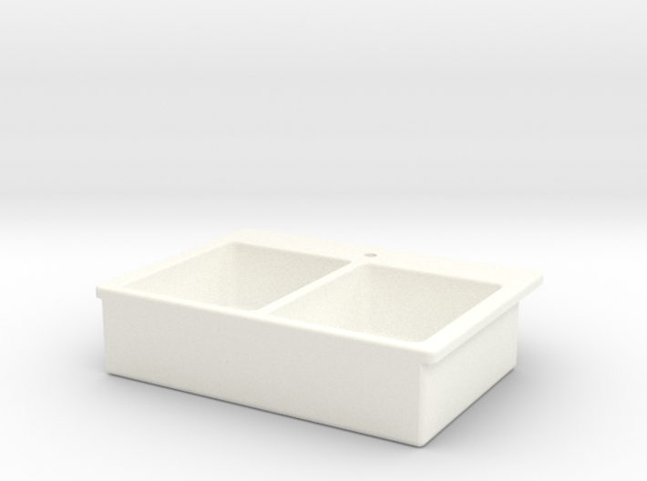 Miniature Doll House Kitchen Sink C, 1:12 3d printed 
