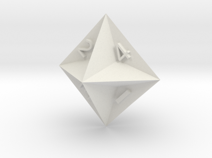 d4 Semiconvex Octohedron 3d printed