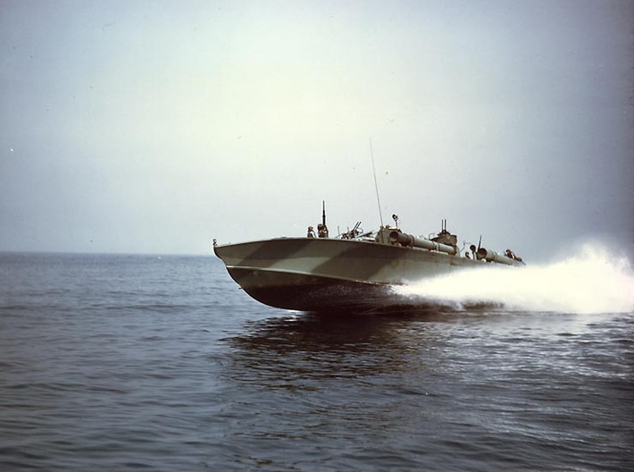 1/48 Forward Torpedo Tubes for PT Boats 3d printed 