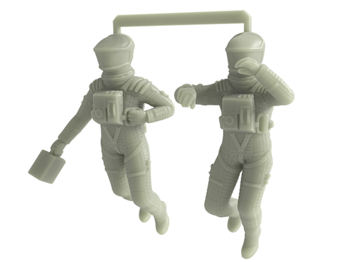 SF Astronauts Floating Study 3d printed 