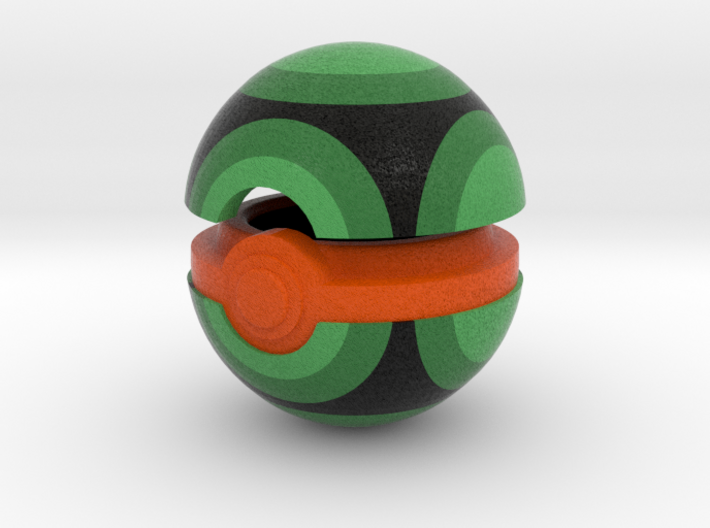 Pokeball (Dusk) 3d printed