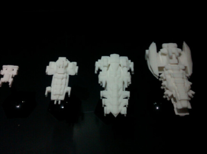 Imperal Fleet 3d printed
